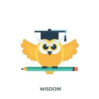 Flat Icon Set of Education vector