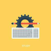 Education Flat Icon vector