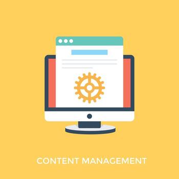 A pencil and presentation with pie graph and data symbolising project management vector
