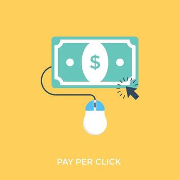 A pencil and presentation with pie graph and data symbolising project management vector