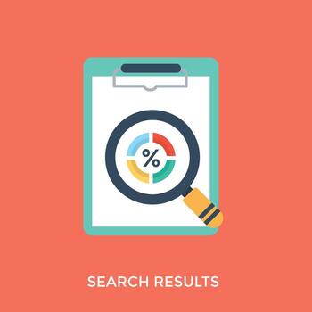 A pencil and presentation with pie graph and data symbolising project management vector