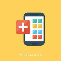 Hospital and Health Flat Icon vector