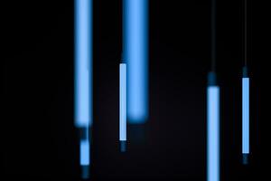 abstract glowing lines, 3d rendering photo