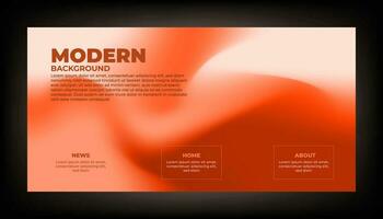 Modern Background Design with Gradient and Grain Texture. Minimalist Gradient Background with geometric shapes for Website design, landing page, wallpaper, banner, poster, flyer, and presentation vector