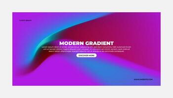 Modern Background Design with Gradient and Grain Texture. Minimalist Gradient Background with geometric shapes for Website design, landing page, wallpaper, banner, poster, flyer, and presentation vector