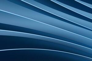 3d rendering, blue metalic surface and graphic design background photo