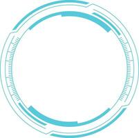 Futuristic Tech Circle vector