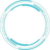 Futuristic Tech Circle vector