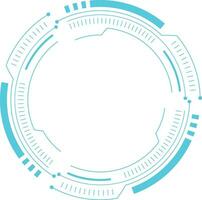 Futuristic Tech Circle vector