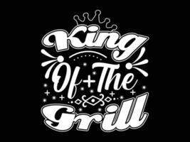 BBQ TYPOGRAPHY DESIGN vector