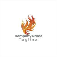 Flame logo Design vector