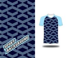 line pattern sport kit jersey football vector