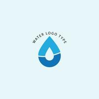 vector de logotipo de agua