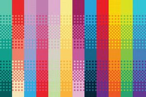 gradient collection set in pixel art style vector