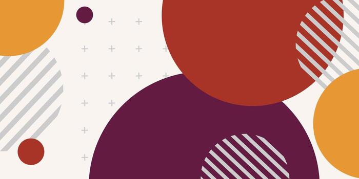 resumen geométrico forma circulo antecedentes bandera vector