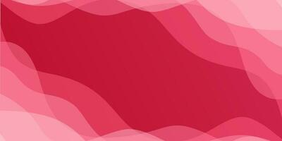 Abstract red liquid wave background vector