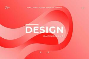 Minimalist Abstract Gradient Colorful Wave Background is used for website UI UX to transform digital interfaces into visually captivating experiences vector