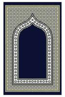 Muslim prayer mat vector design