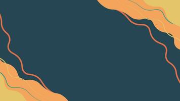 Abstract wavy different color layer in cool and creative style. This simple minimalist design background you can use as a banner or home page welcomes. vector