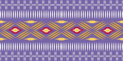 sin costura patrón, tradicional étnico modelo en o púrpura fondo, azteca resumen vector modelo.