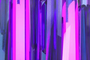 A cluster of precision-cut magic crystal, science fiction and magic theme, 3d rendering. photo