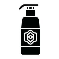 Shampoo Bottle Icon vector