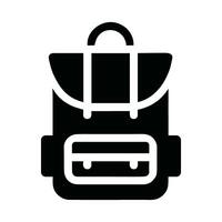 School Bag Icon vector