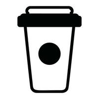 Coffee Glass Icon vector