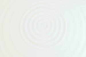 White wave liquid ripples by fluid simulation, 3d rendering photo