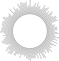 Circle sound wave. Circular music audio round. Radial graphic of voice. Abstract equalizer. Symbol of waveform burst rays. png
