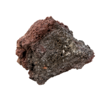 velho vesicular basalto pedras isolado png