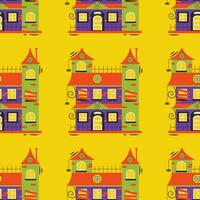 Halloween vector pattern. Endless texture can be used for wallpaper, fill pattern, background.