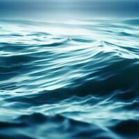 still calm sea water surface  Generative AI photo