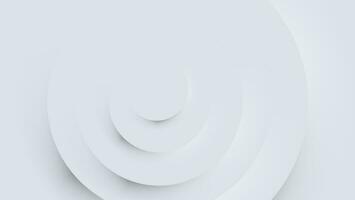 abstract white circular background with lighting and shadow. can be used for banner, poster, presentation, web, etc. vector