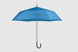 3d rendering, the umbrella with white background photo