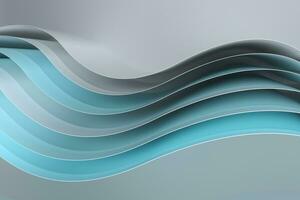 3d rendering, curve surface and texture background photo