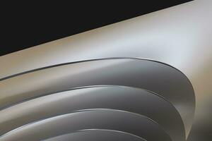 3d rendering, curve surface and texture background photo