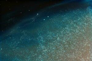 3d rendering, the magnificent spiral nebula. The universe background. photo
