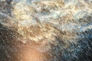 3d rendering, the magnificent spiral nebula. The universe background. photo