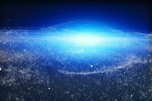 3d representación, el magnífico espiral nebulosa. el universo antecedentes. foto