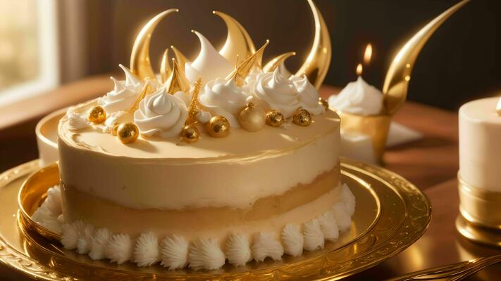 bake-a-cake - Konfetti Kanone - Gold Folie - Happy Everything