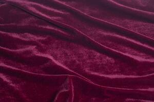 Red velvet fabric background texture photo