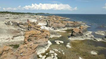 sigsarve dans Gotland, Suède par drone 4 video