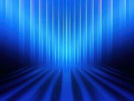 Abstract background of glowing blue design photo