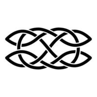 Celtic Knots icon vector. Celtic signs illustration symbol. Celtic drawings symbol or logo. vector