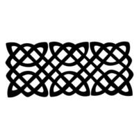 Celtic Knots icon vector. Celtic signs illustration symbol. Celtic drawings symbol or logo. vector