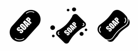Soap icon illustration. Stock vector. vector