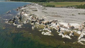 sigsarve im Gotland, Schweden durch Drohne video