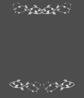 simple frame on gray background rose hips for sale vector