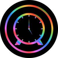 icono de vector de reloj